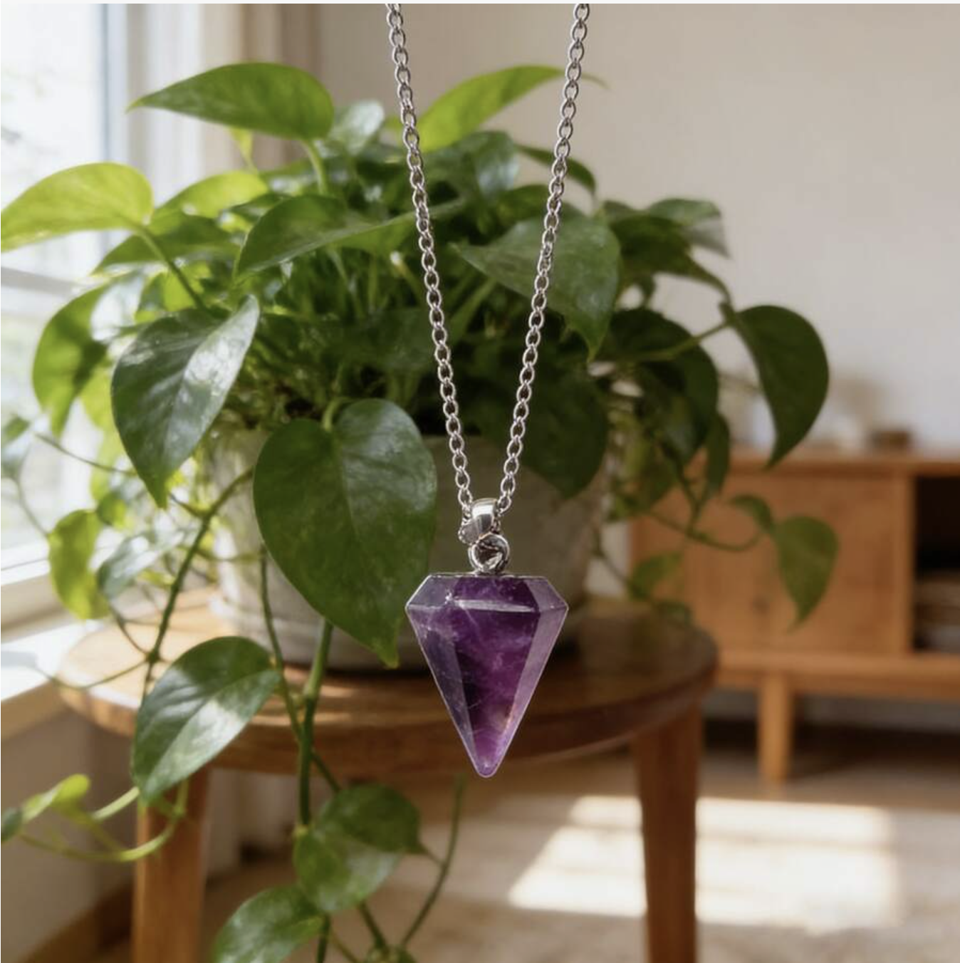 Colgante de amatista
