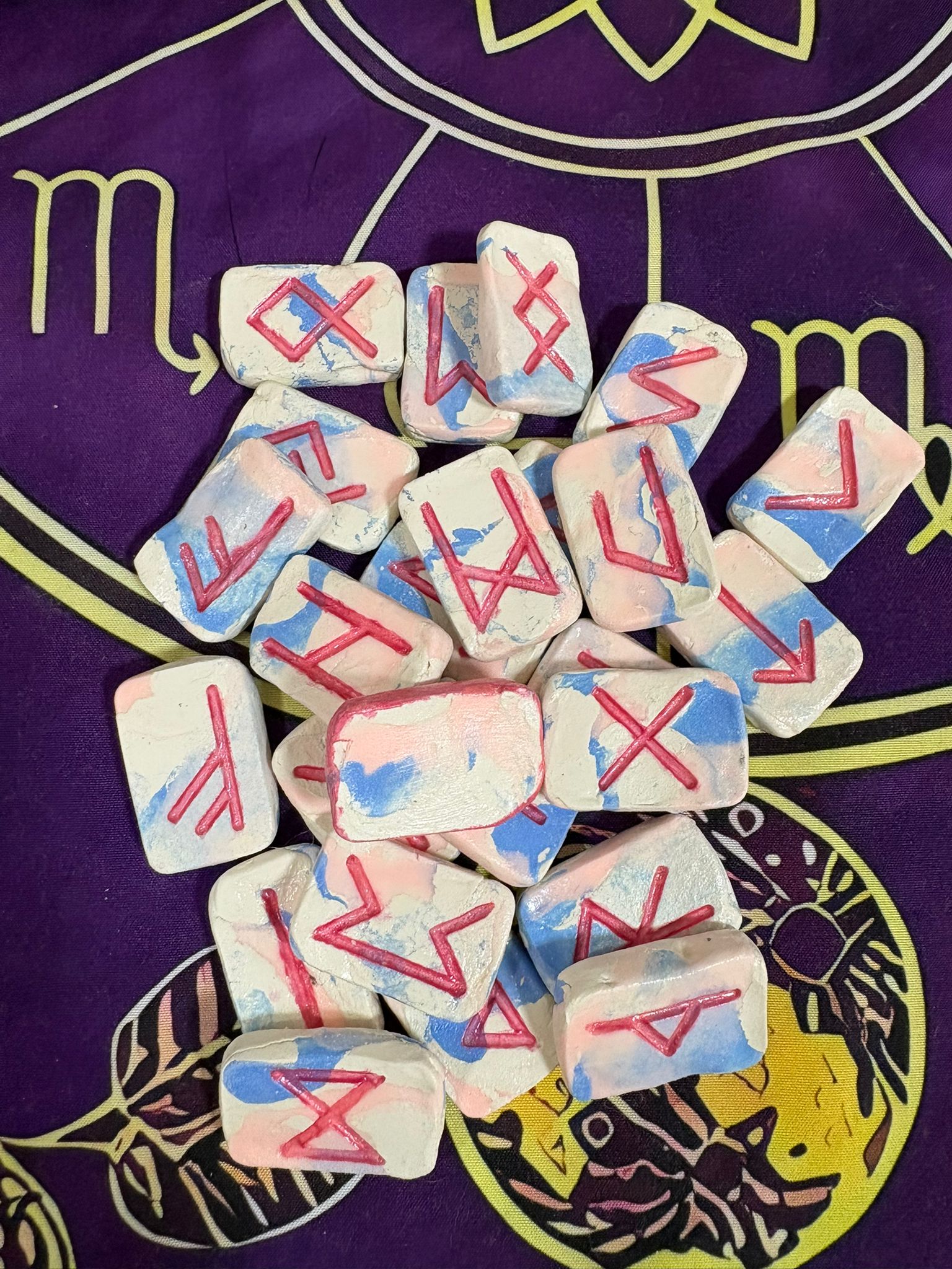 Runas Vikingas de Cerámica