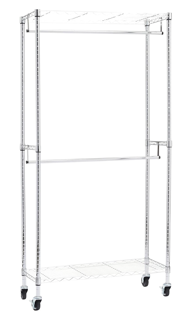 Adjustable Closet Shelf Rack