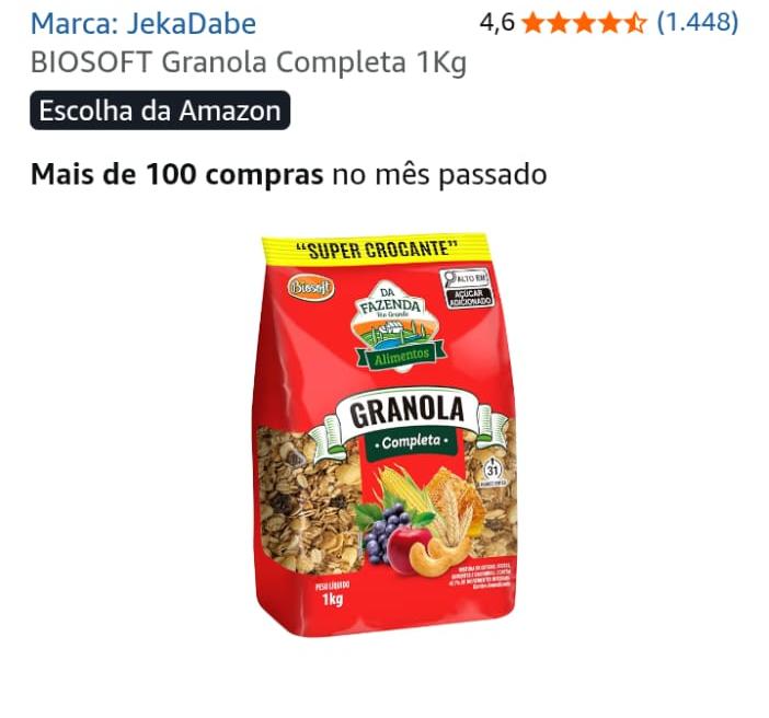 BIOSOFT Granola Complete 1Kg