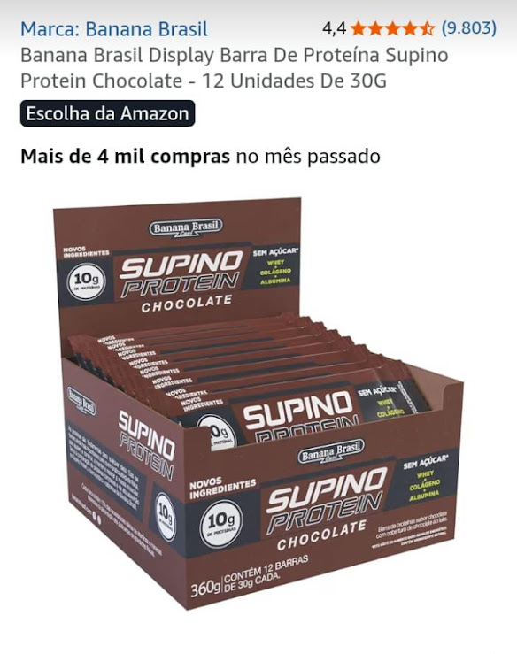 Supino Protein Chocolate Bar