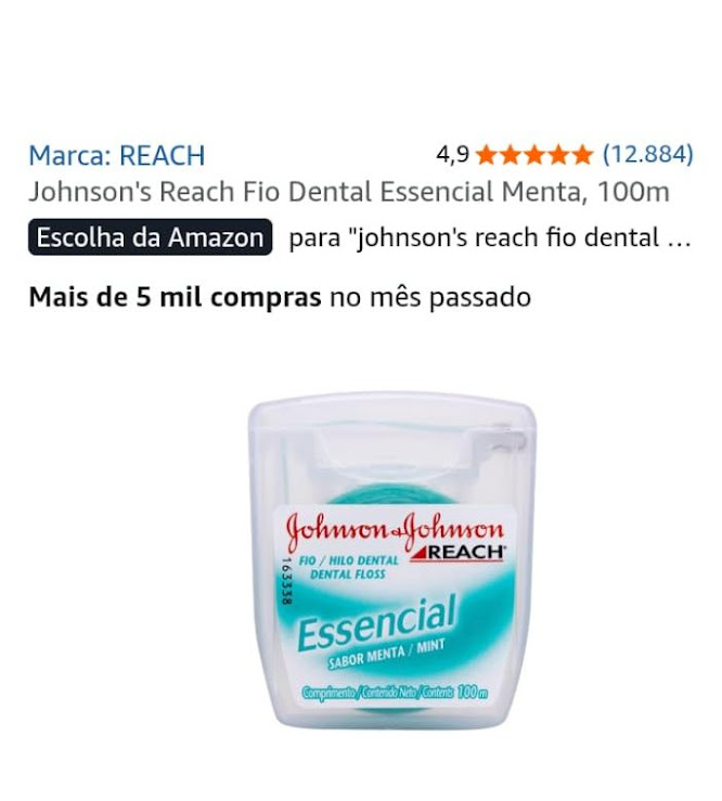 Essencial Mint Dental Floss 100m