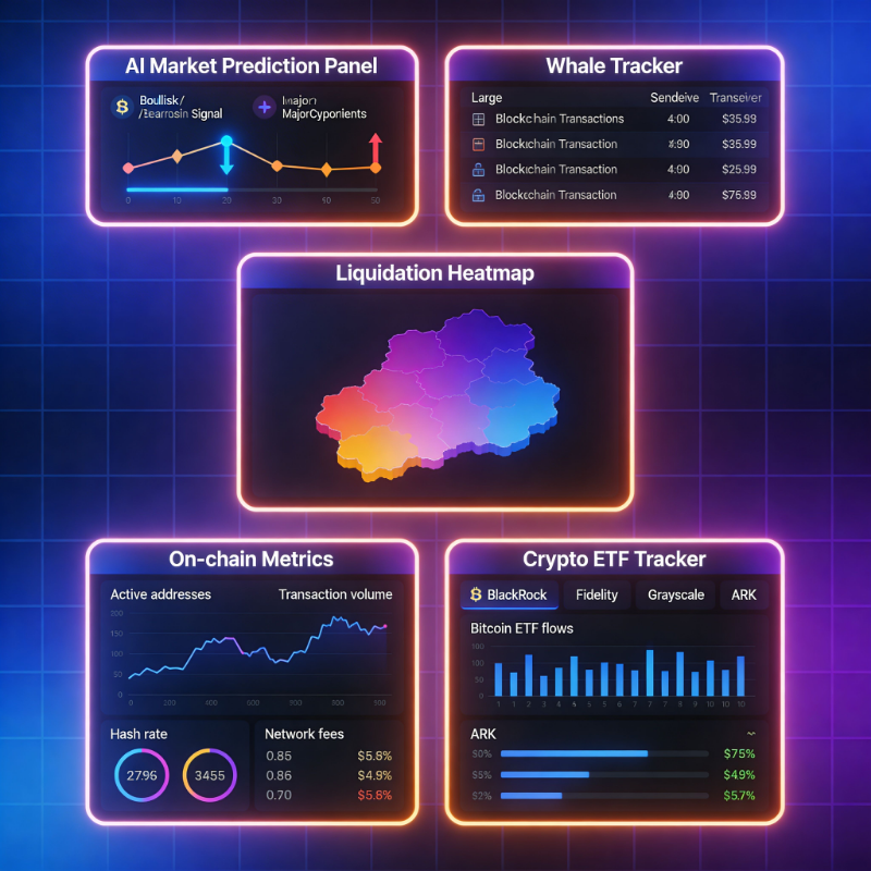Cryptocurrency Analytics Dashboard & Tools
