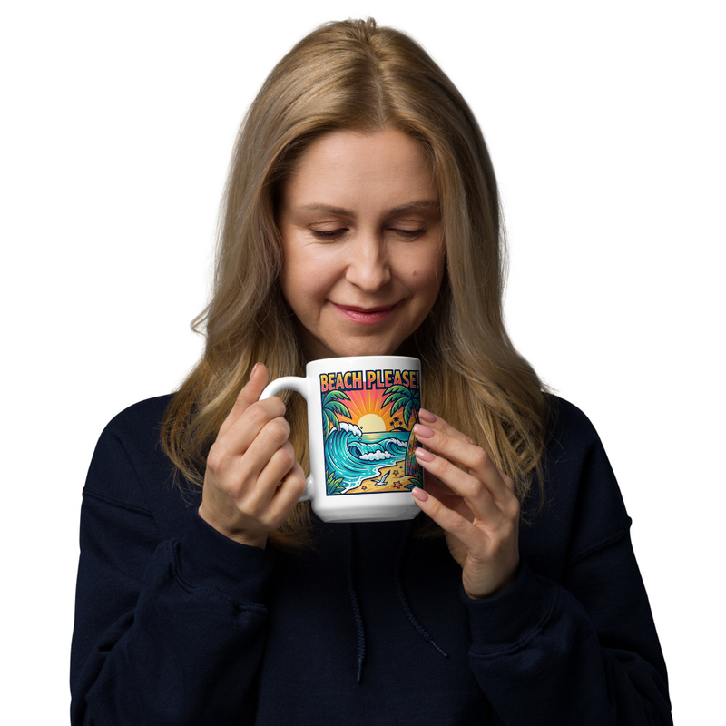 "Beach Please" Mug