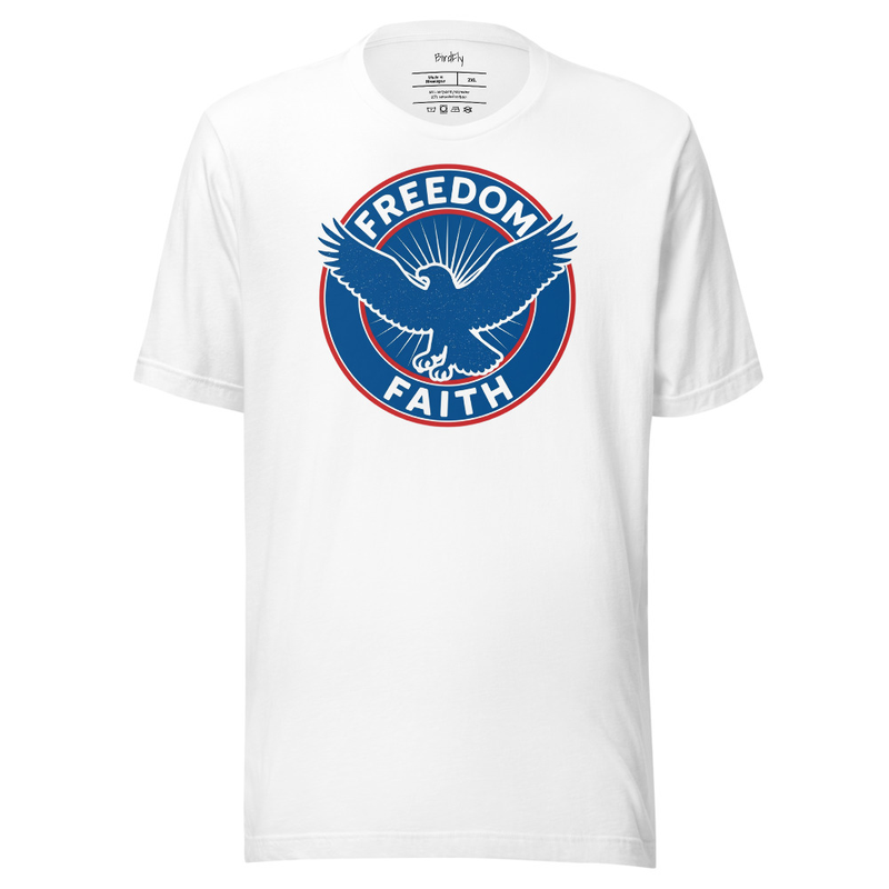 Unisex "Faith/Freedom" Soft-Eco Short Sleeve