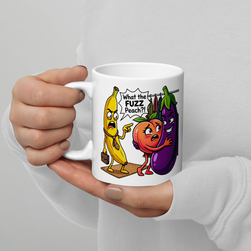 "What The Fuzz" Mug