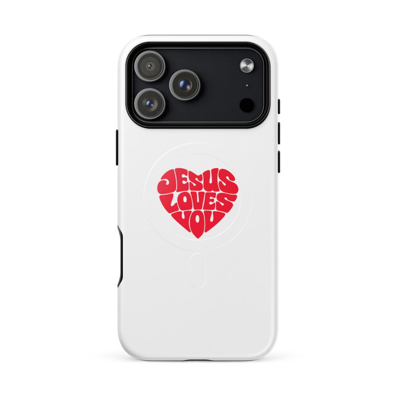 "Jesus Loves You" MagSafe® Tough Case for iPhone® 17 Pro Max