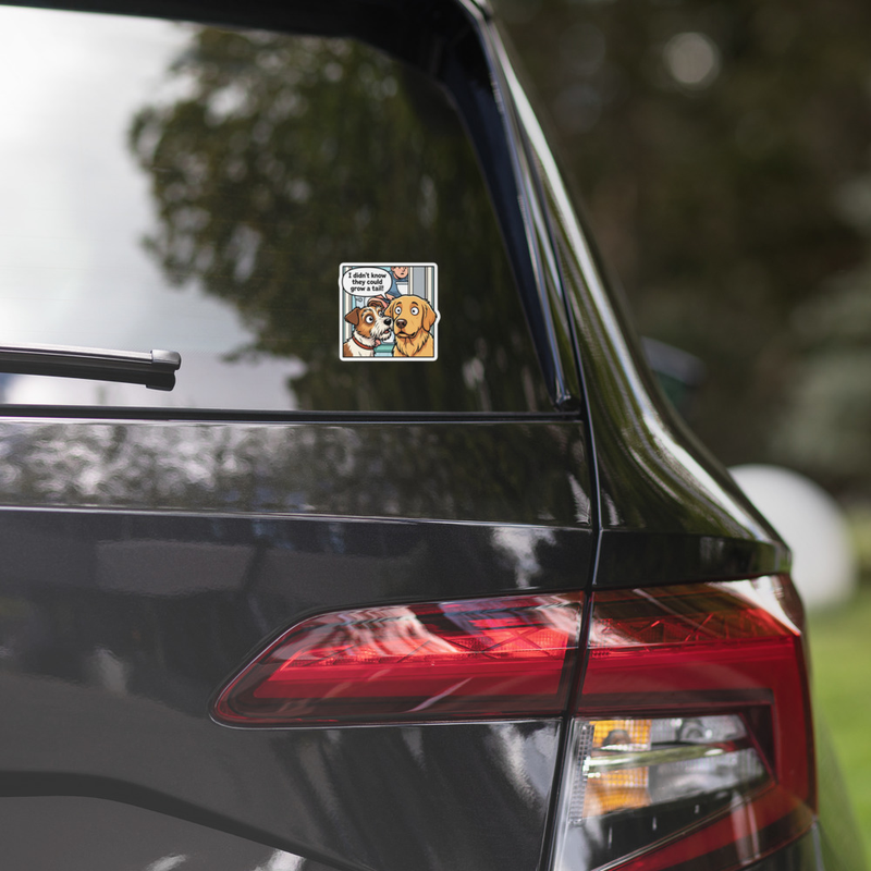 "Grow A Tail" Sticker (select-a-size)