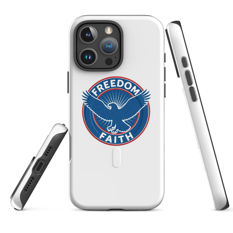 "Faith/Freedom" MagSafe® Tough Case for iPhone® (15-17)
