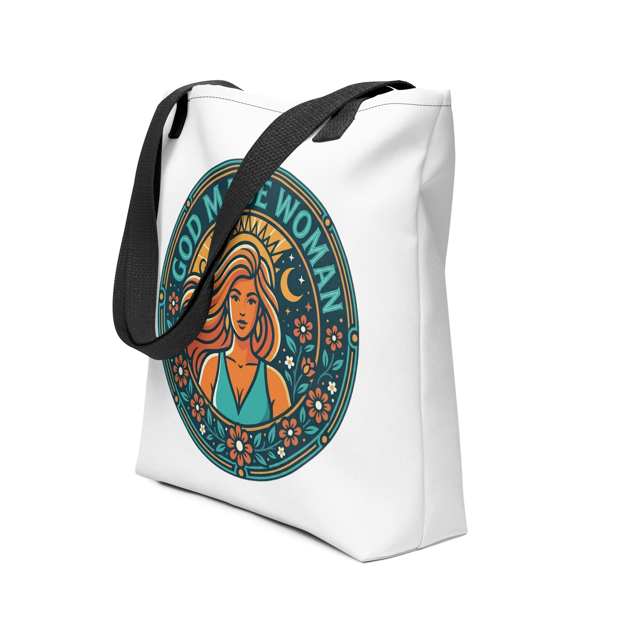"God Made Woman" Tote 