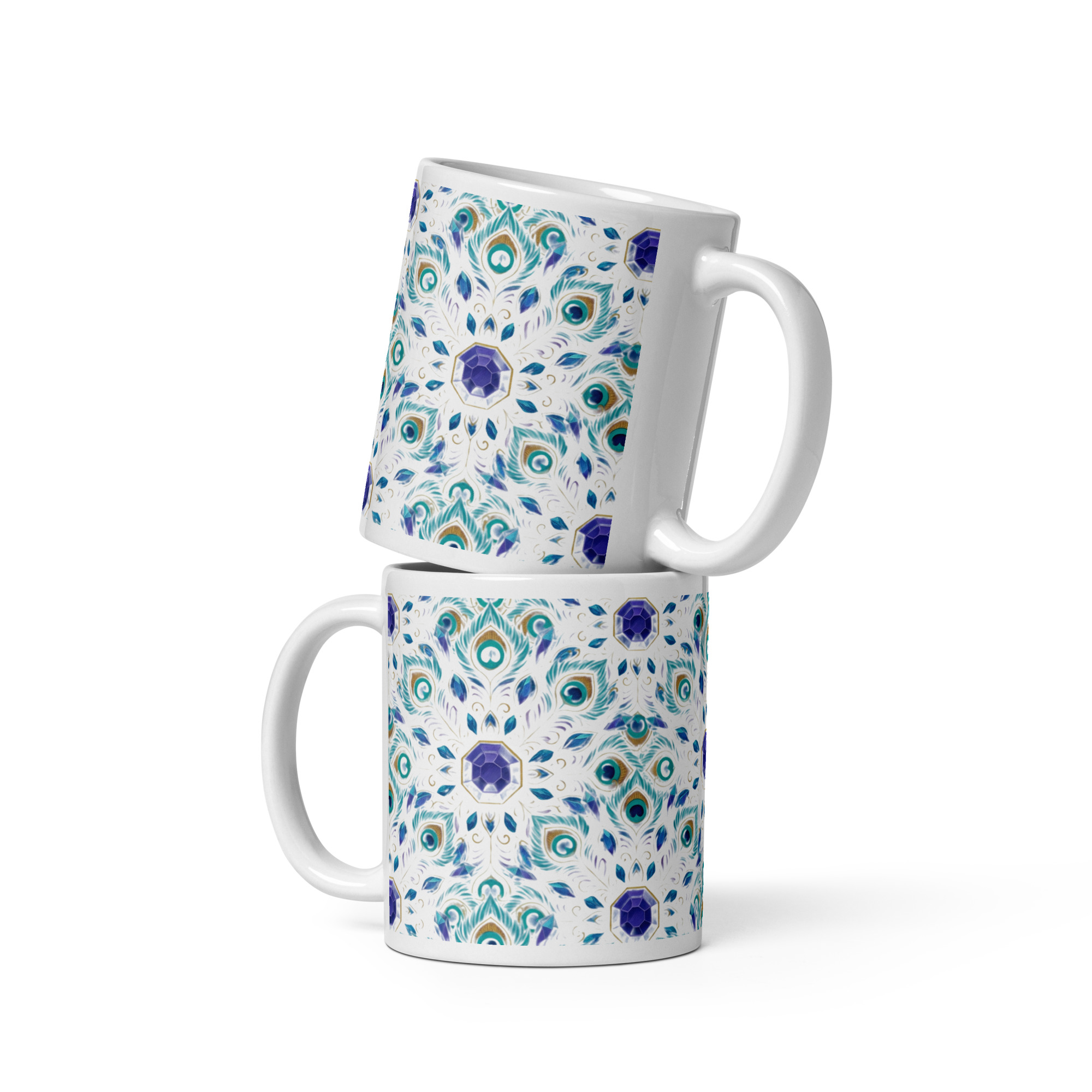 Feather Hex Mug