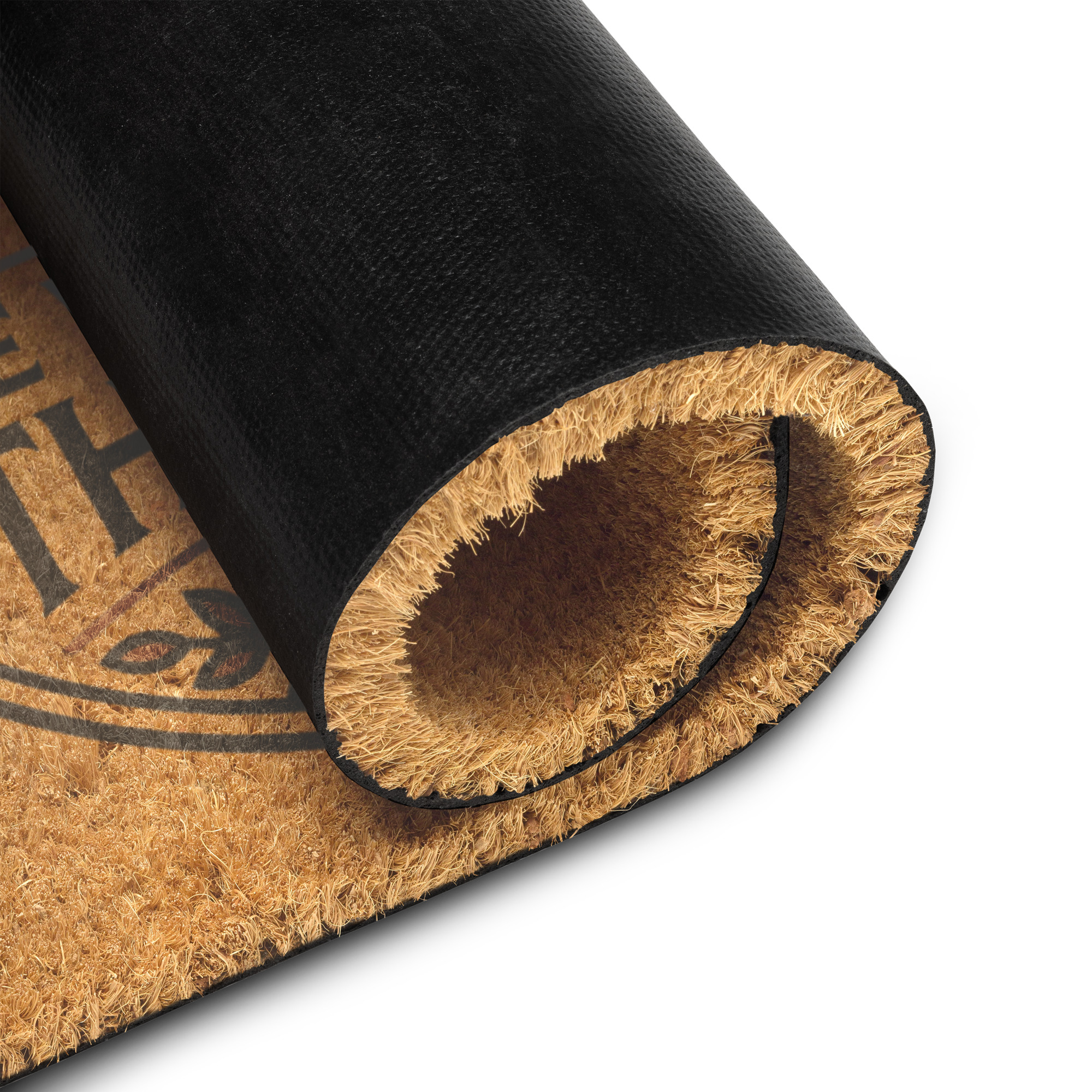 Coir "We Serve The Lord" Doormat