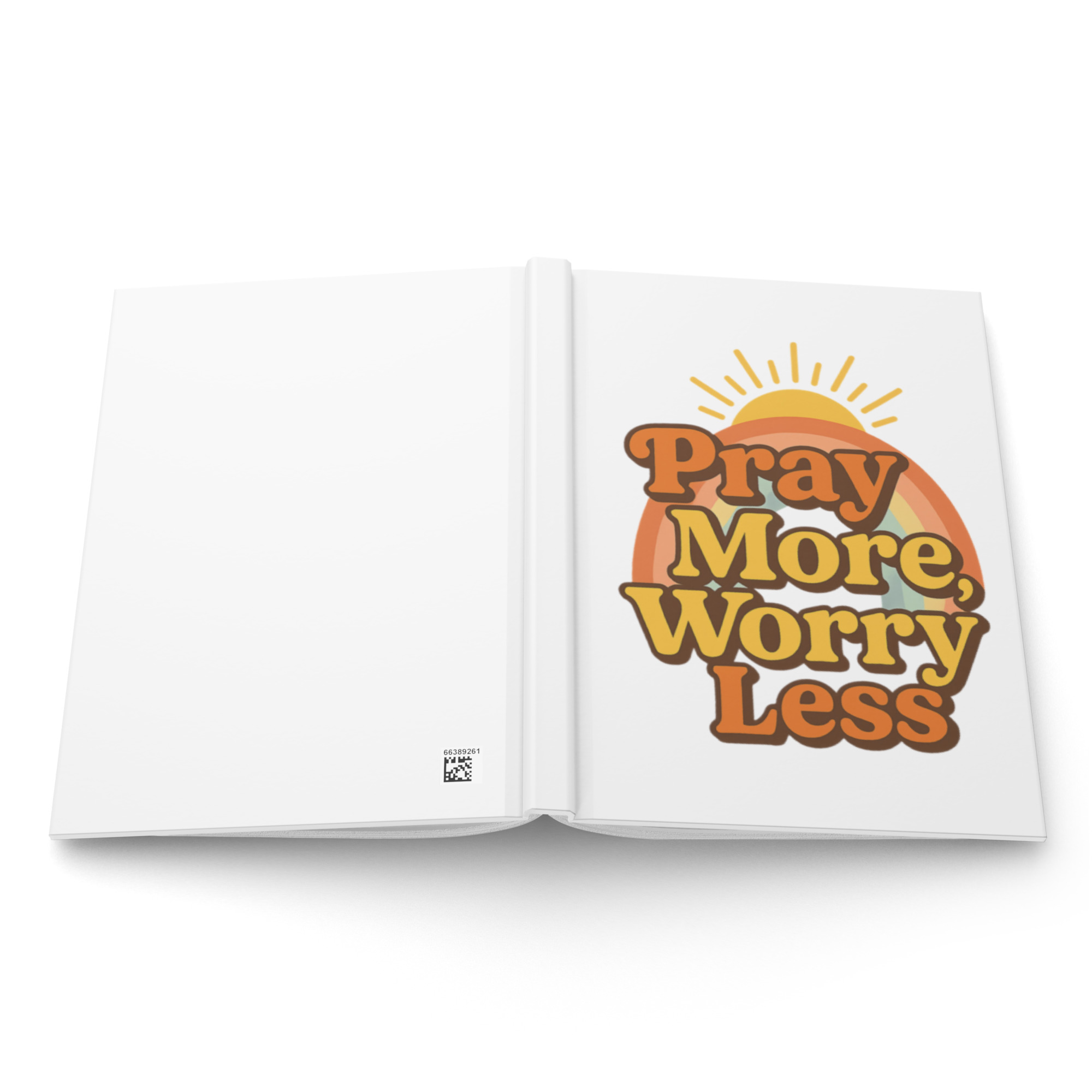"Pray More" Hardcover Journal