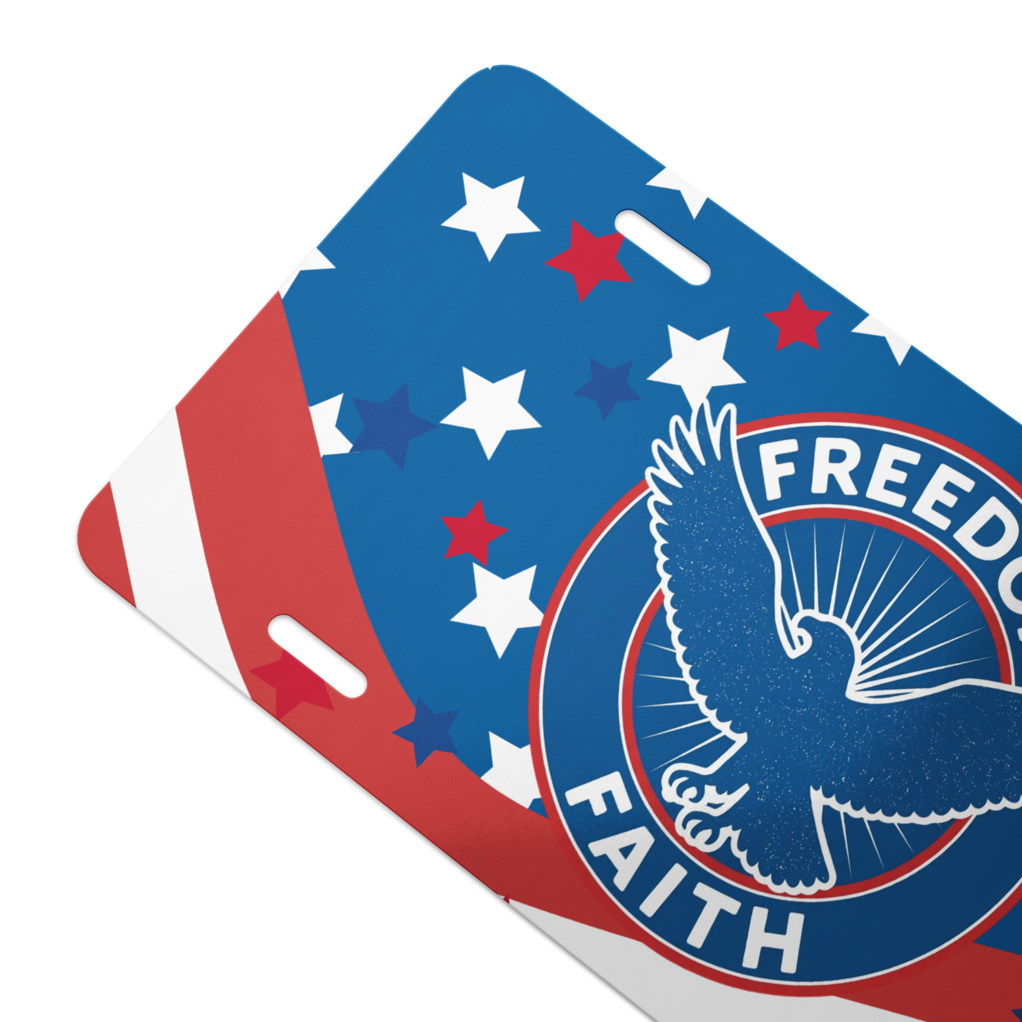 "Faith/Freedom" Vanity Plate