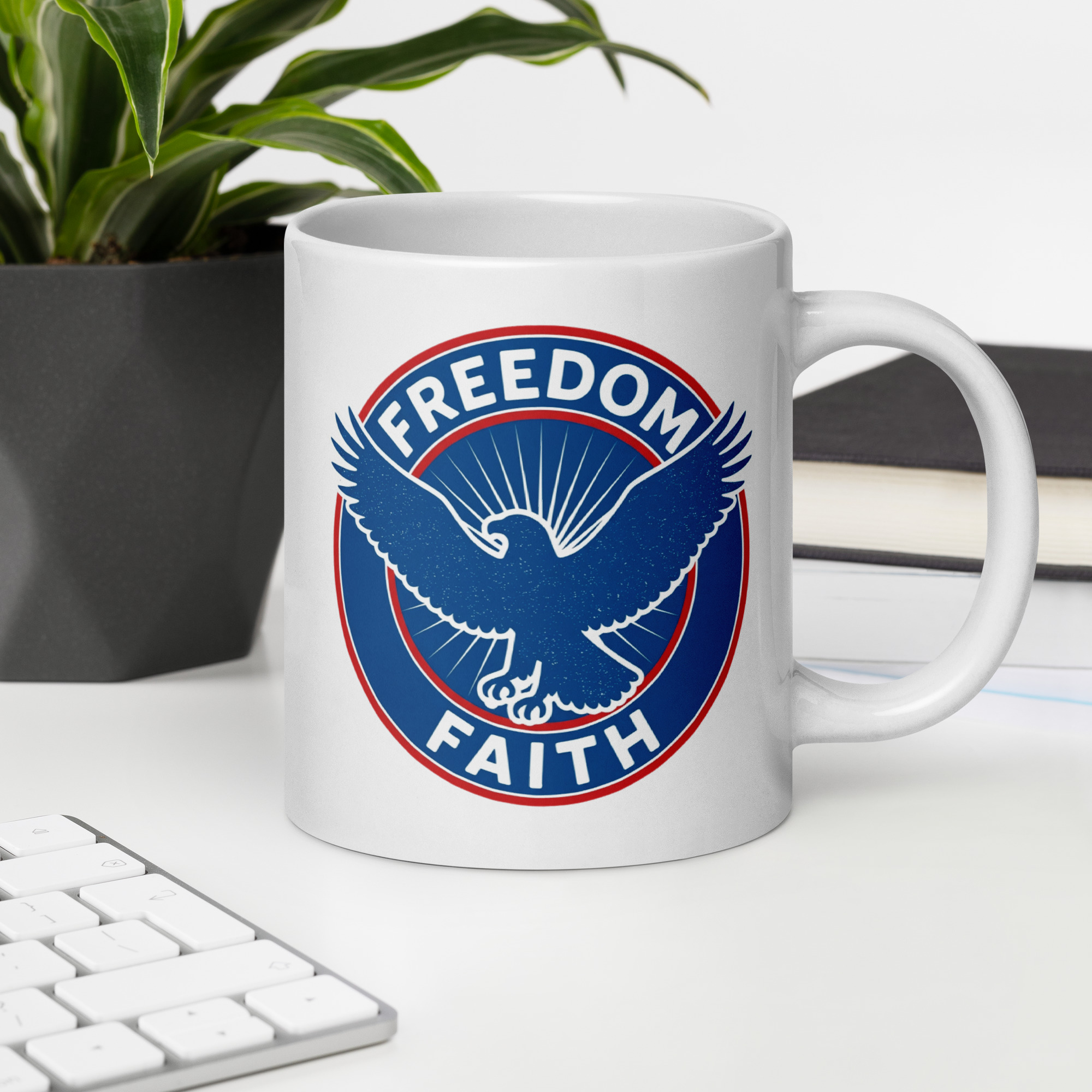 "Faith/Freedom" Mug