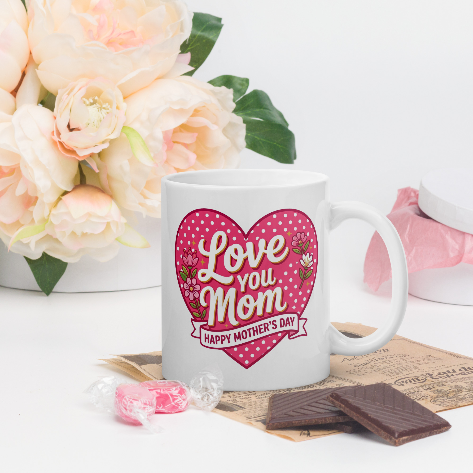 "Love You Mom" Mug