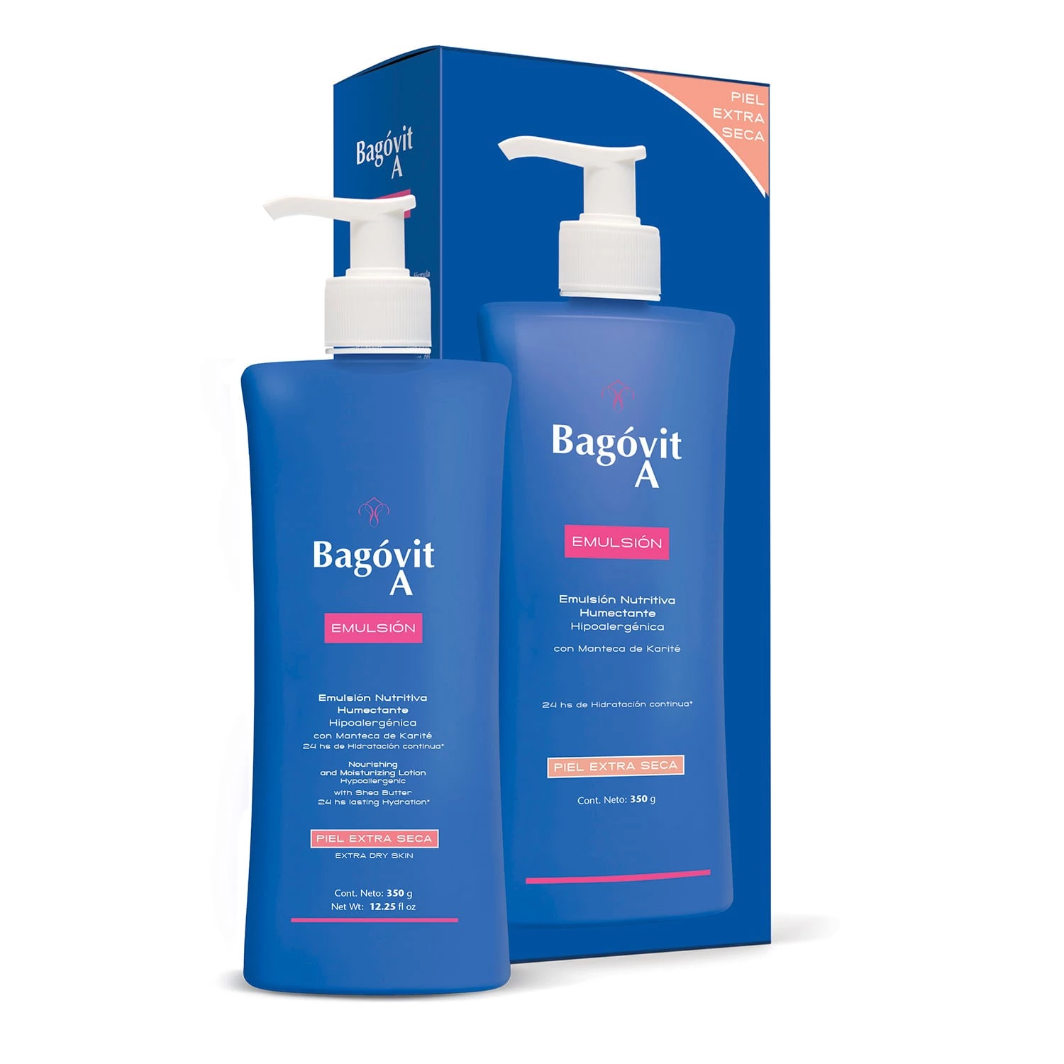 BAGOVIT EMULSION CORPORAL  PIEL EXTRA SECA 350ML