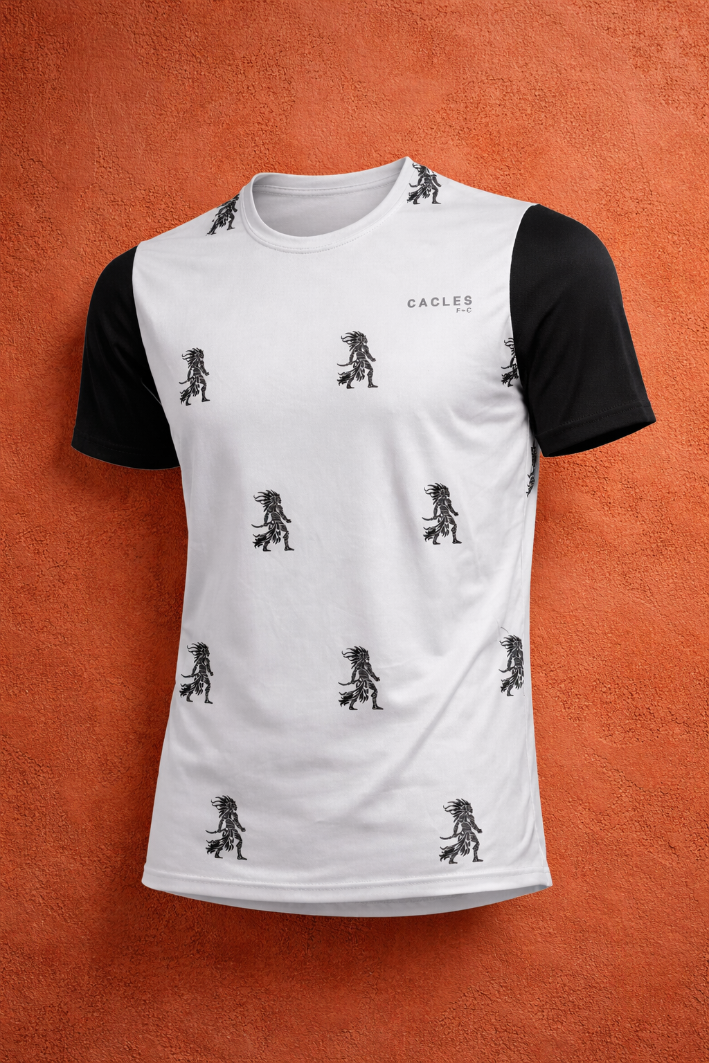 Indian Pattern Crewneck Tee