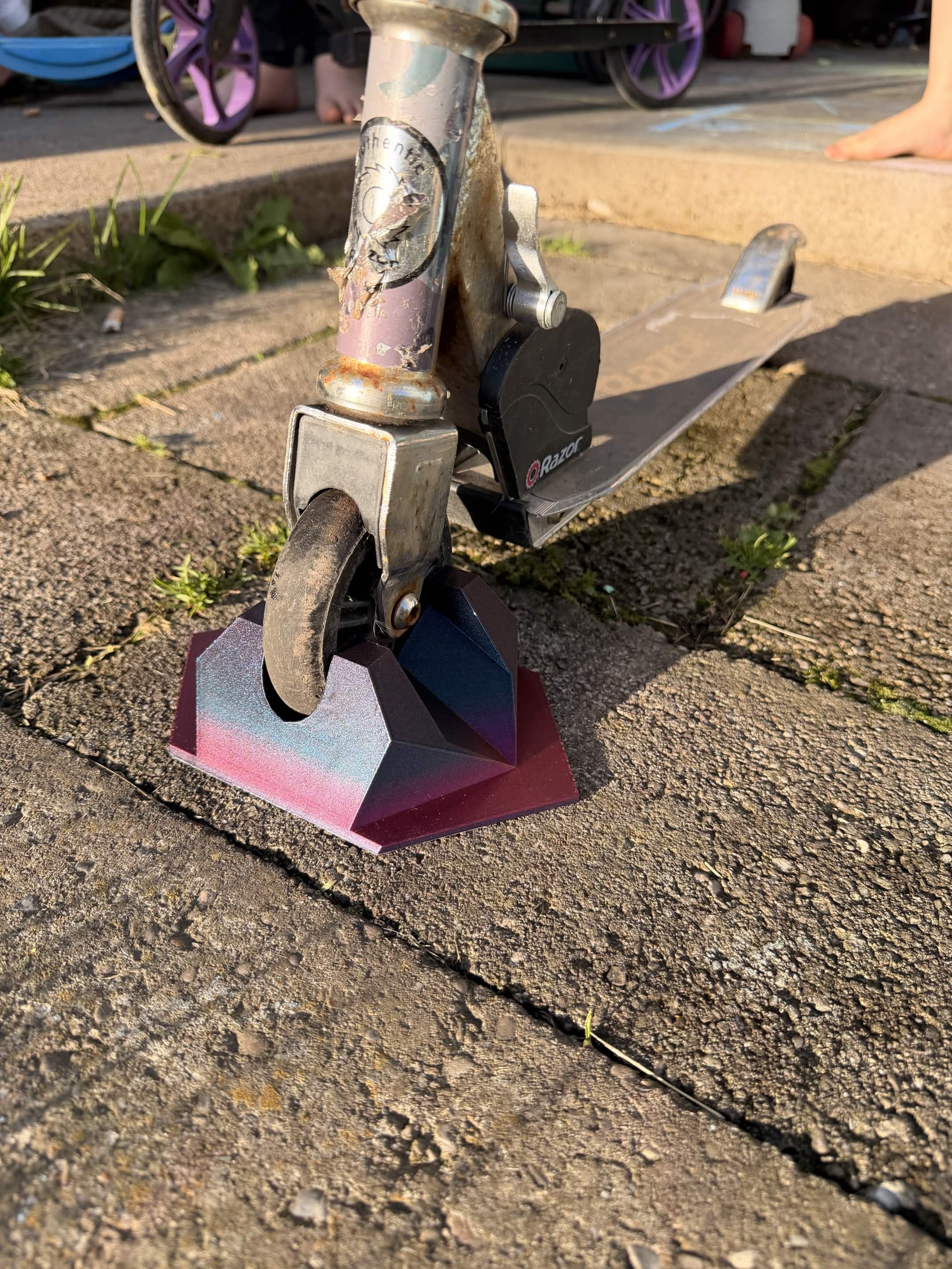 Scooter Wheel Stand
