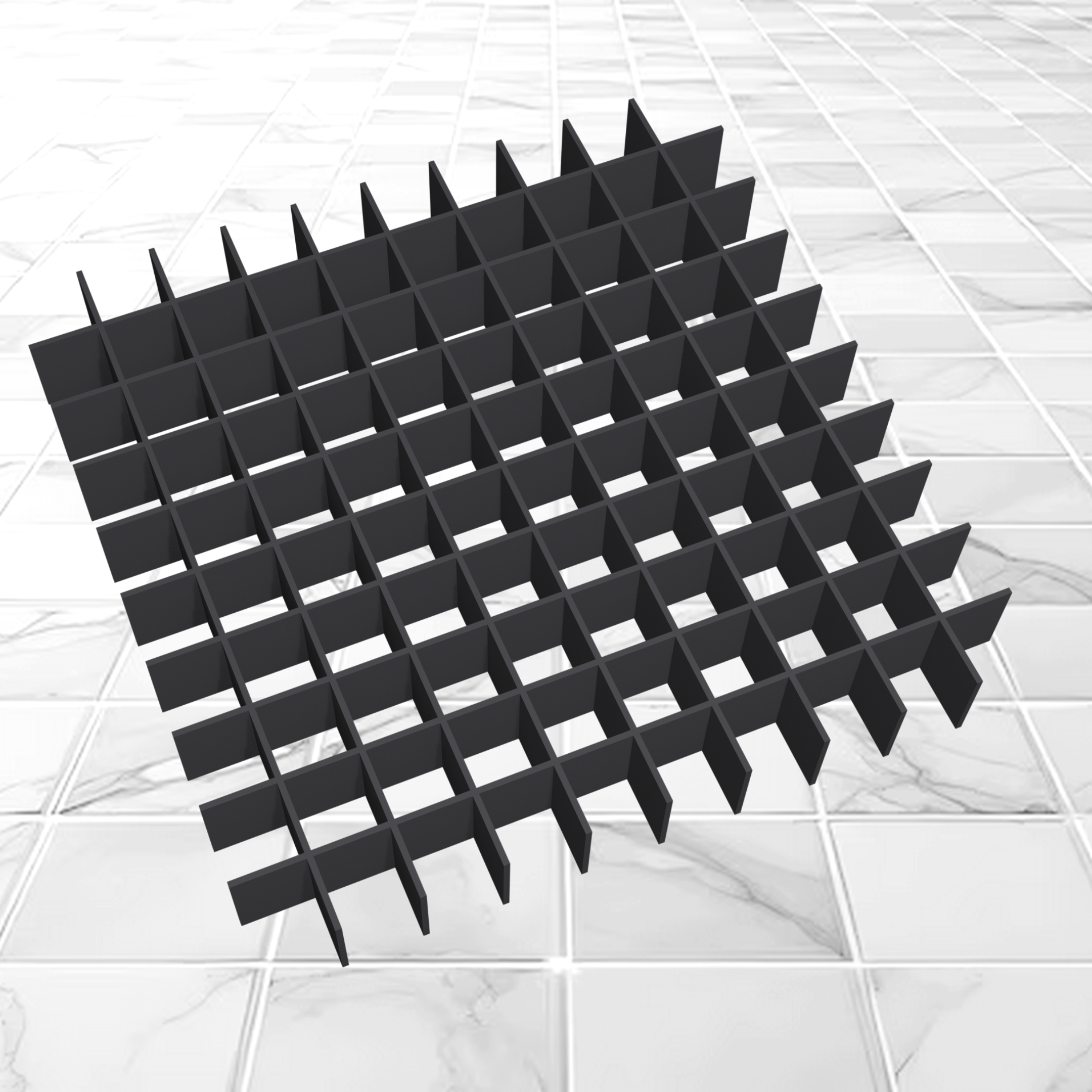 TileVac Replaceable Grid