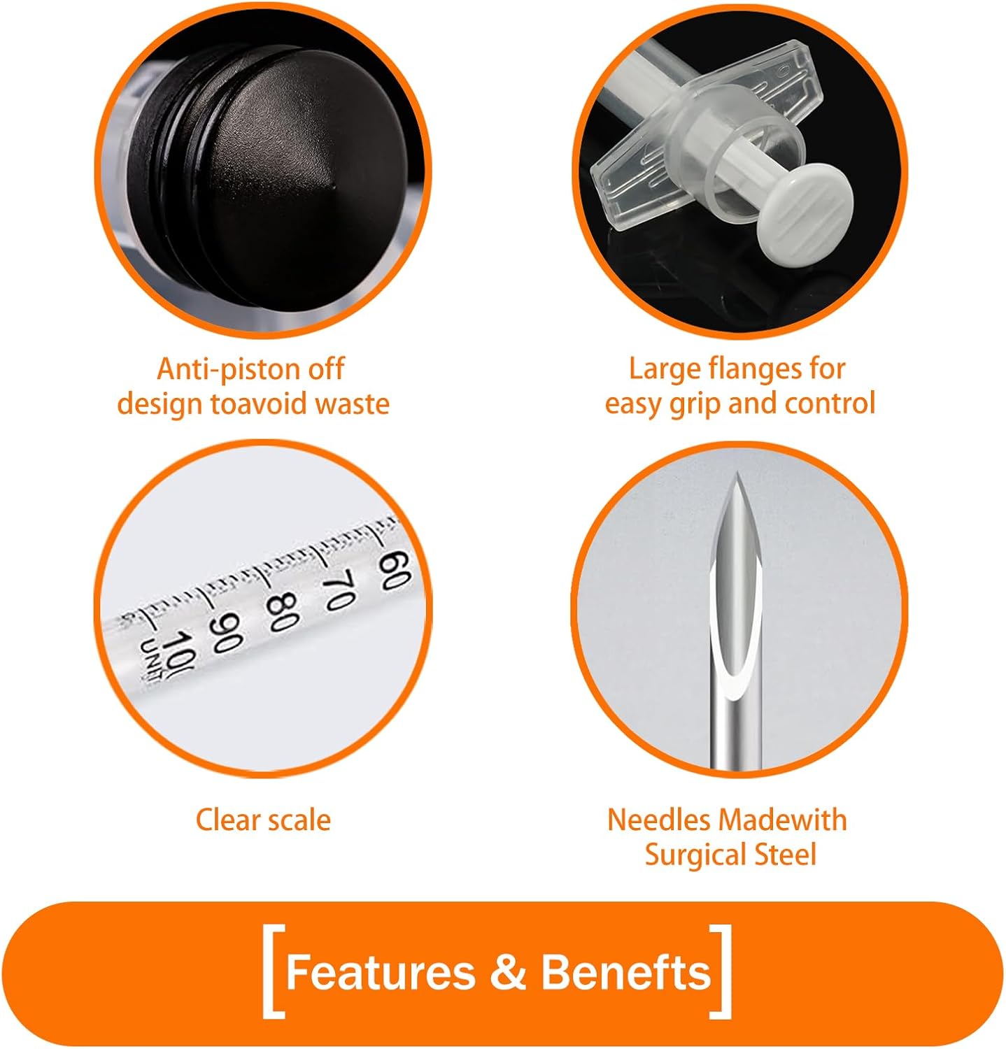 31G 5/16" 1mL Syringes Individually Wrapped