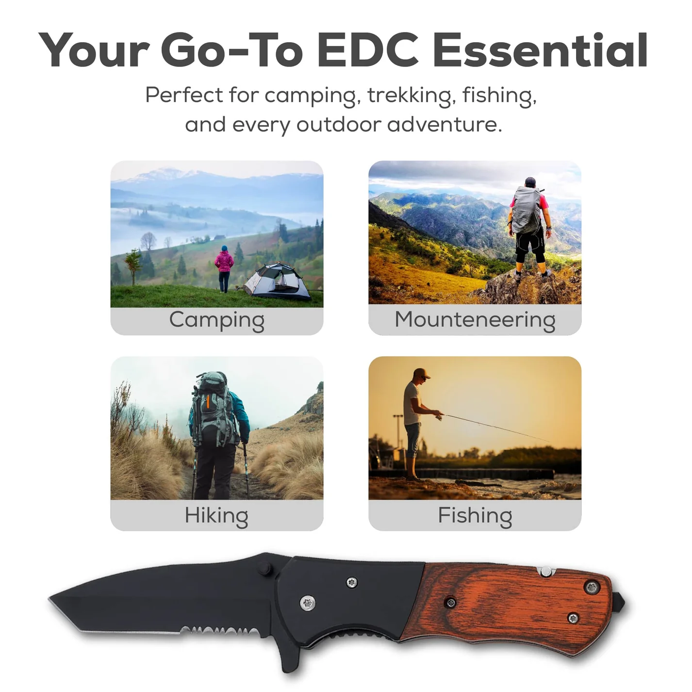  Custom Engraved Pocket Knife – Personalized Gift for Him, Husband, Father, Outdoorsman, or Groomsmen