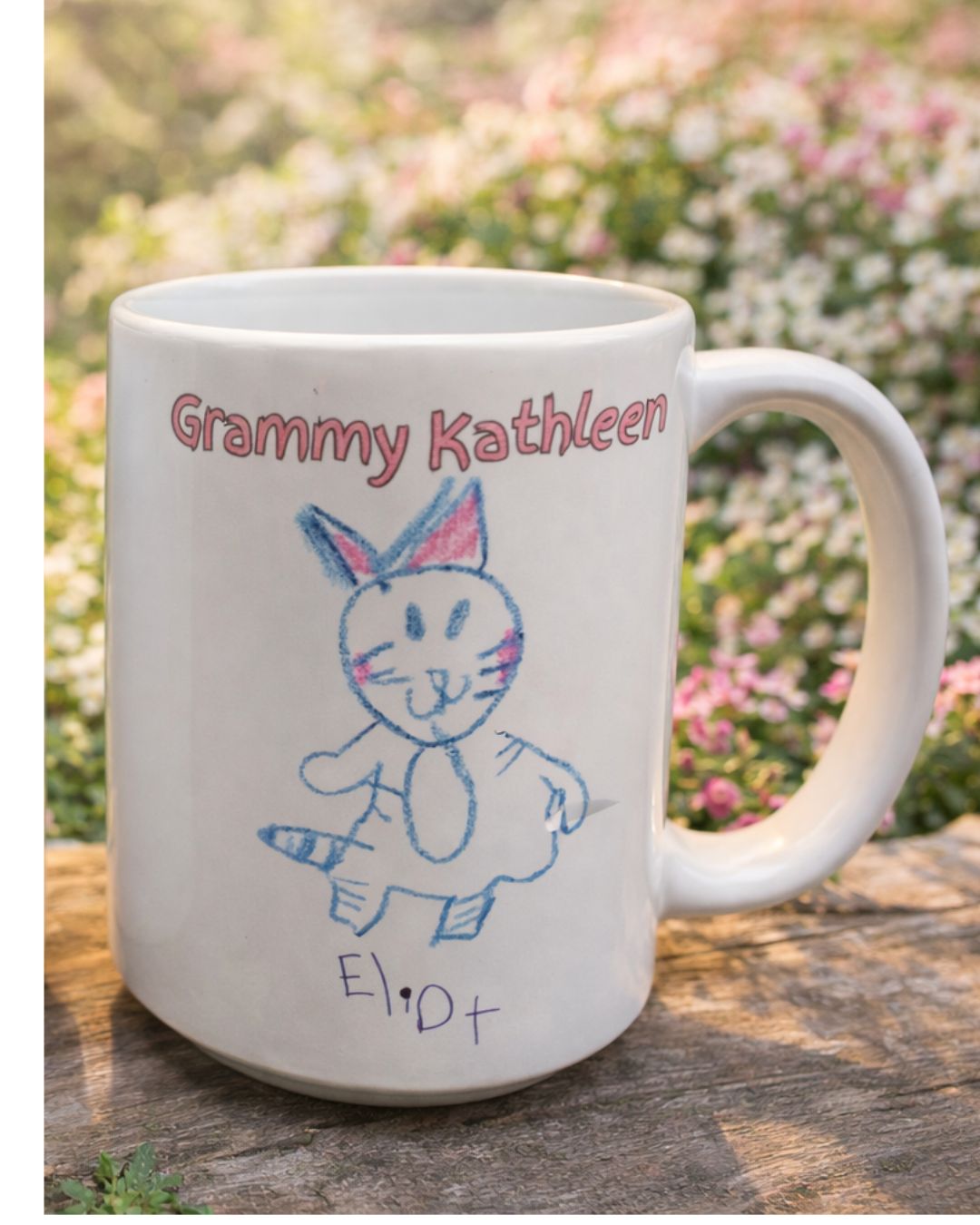 Turn Your Child’s Art into a Mug (15 oz) – Custom Keepsake Gift for Parents & Grandparents