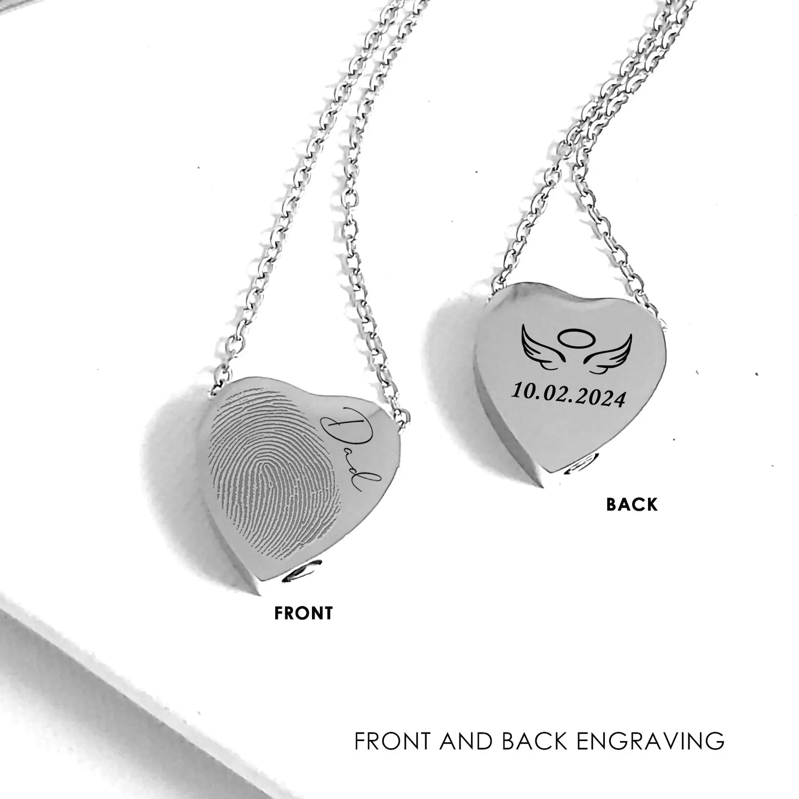 Keep Your Loved Ones Close – Personalized Heart Urn Necklace for Ashes