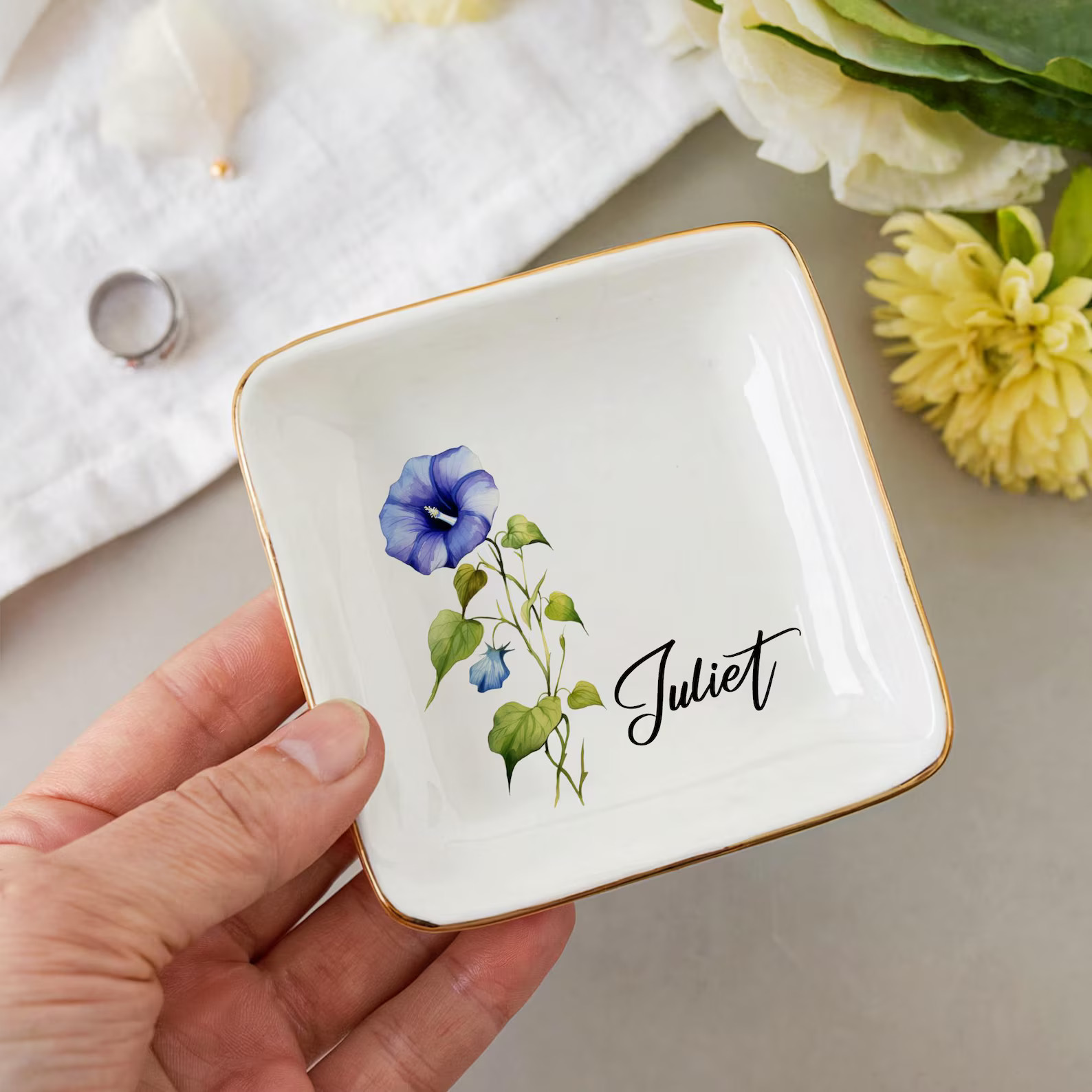 Personalized Jewelry Dish