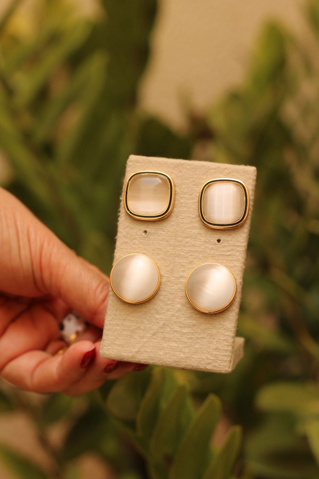 Brincos de Madre Pérola