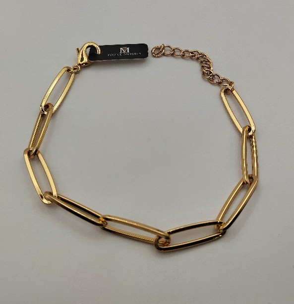 Pulseira de Elos Dourada