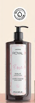 Aceite corporal Rose Jafra Royal