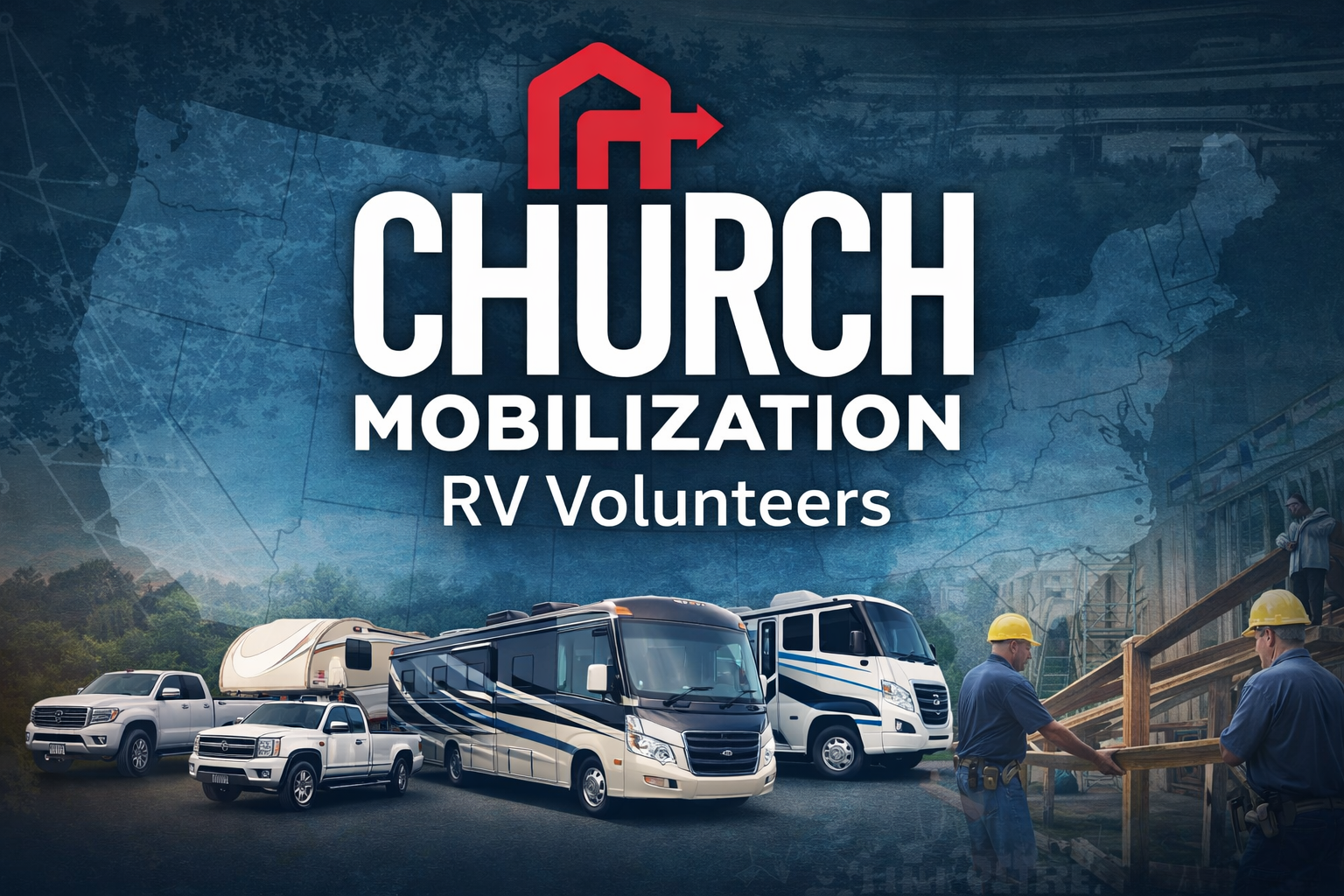 Church Mobilization RV volunteers (blue) Tumbler