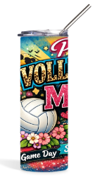 Volleyball Mom Tumbler