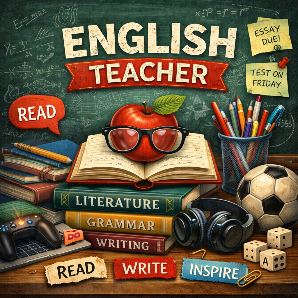 English Teacher Tumbler