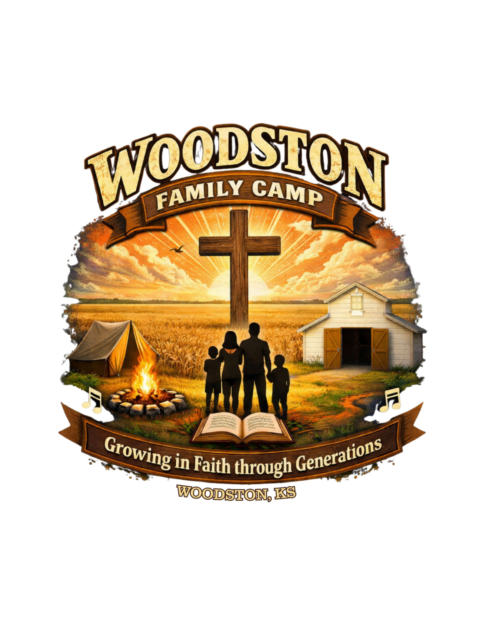 Woodston Family Camp T-Shirt (Youth)