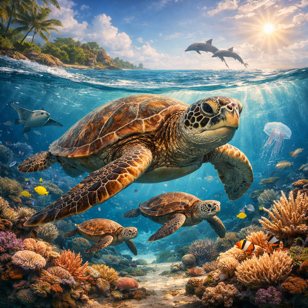 Turtle (Ocean) Tumbler