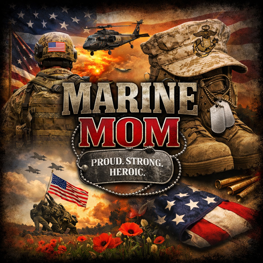U.S. Marine Mom Tumbler
