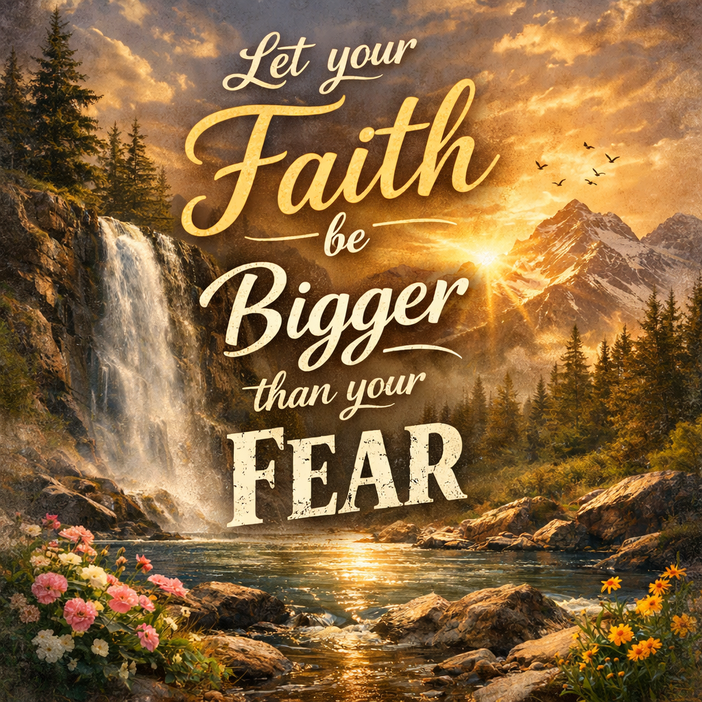 Faith Bigger than Fear