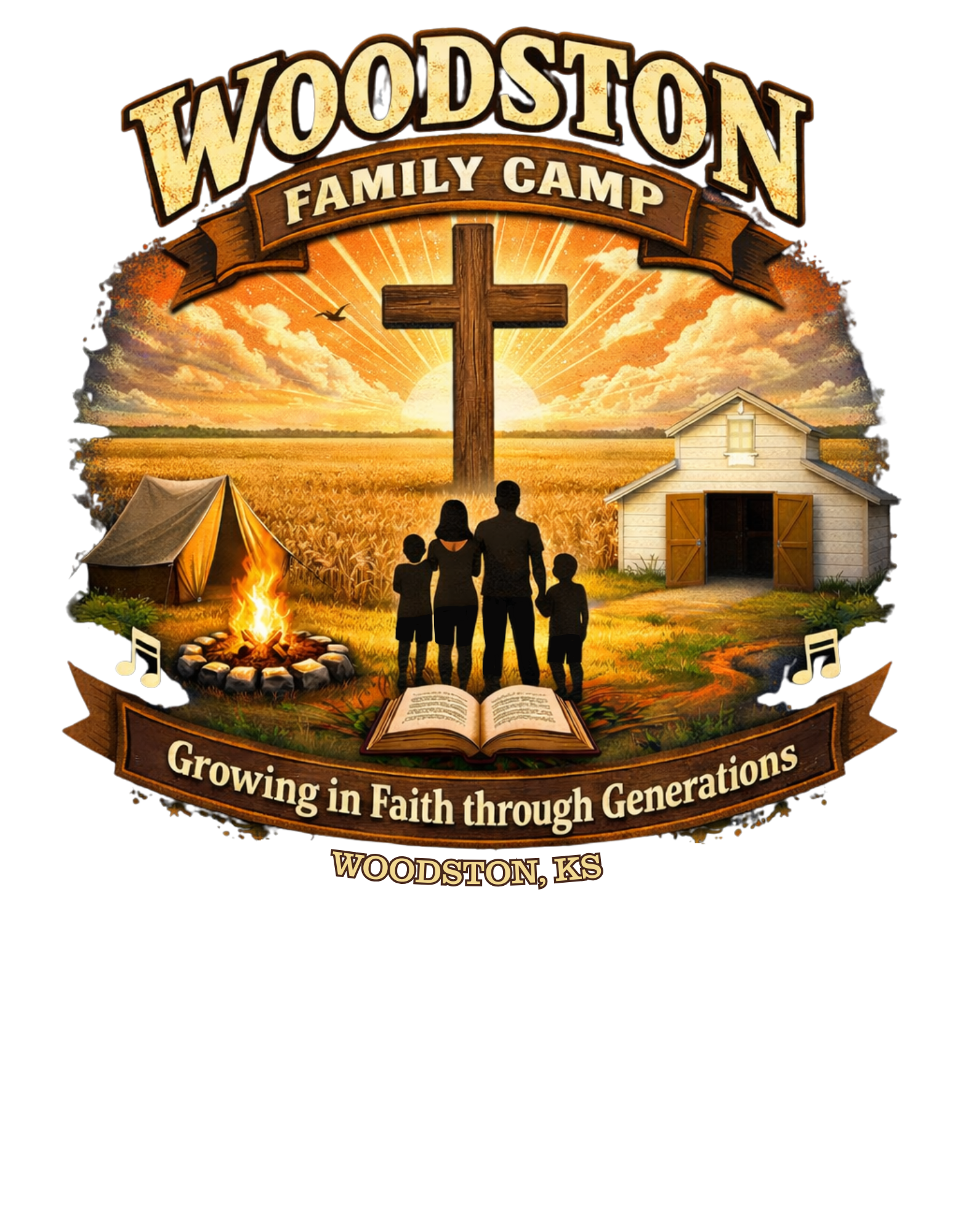 Woodston Family Camp Sweatshirt