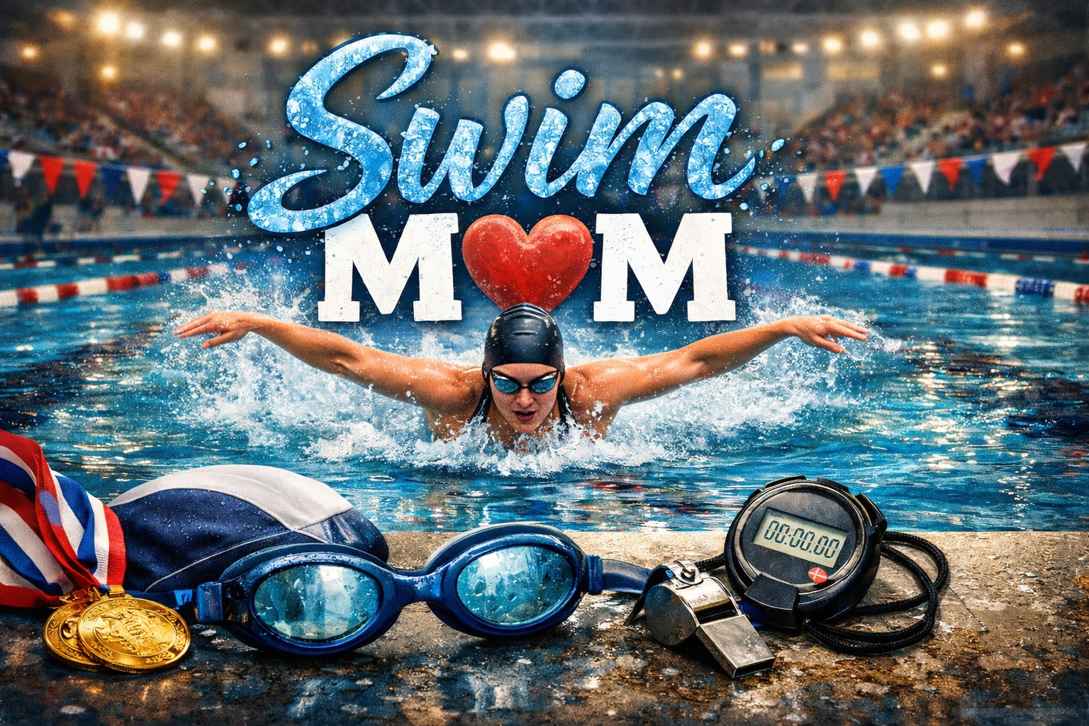 Swim Mom (female) Tumbler