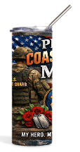 U.S. Coast Guard Mom Tumbler