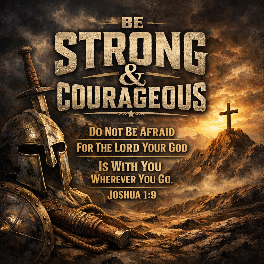 Be Strong & Courageous 