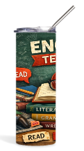 English Teacher Tumbler