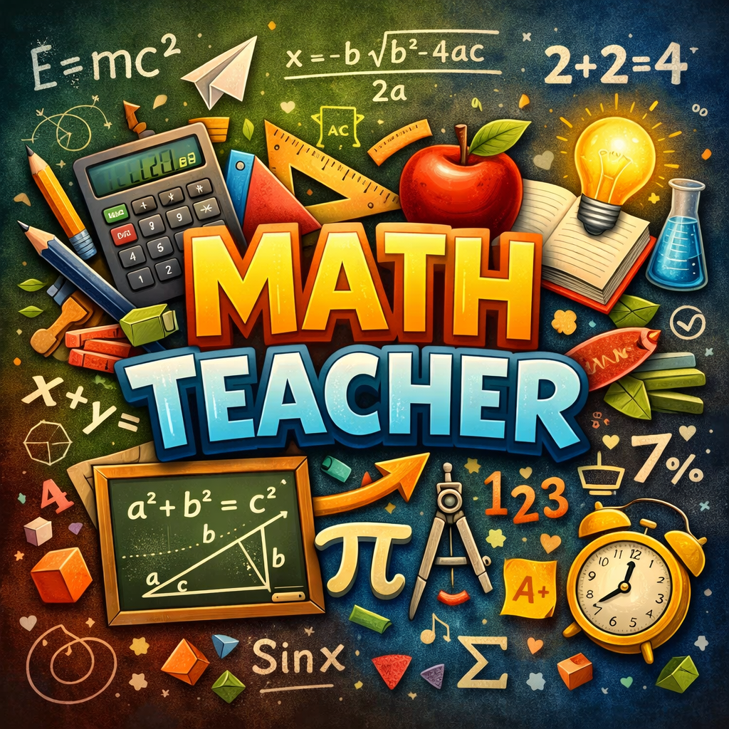 Math Teacher Tumbler