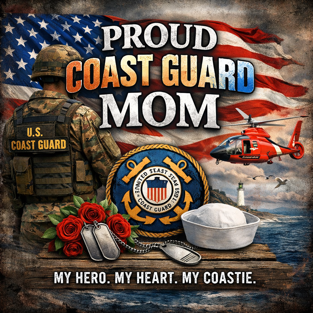 U.S. Coast Guard Mom Tumbler