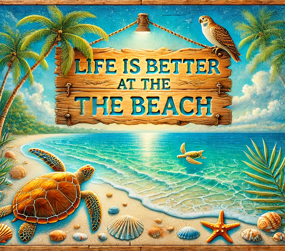 Life is Better (Beach)