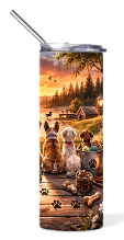 Dog Friends Tumbler