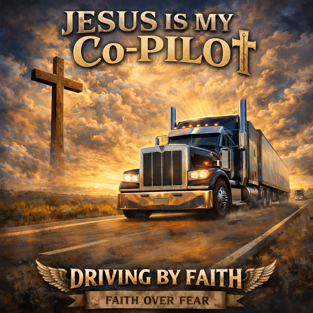 Driving by Faith (Semi) Tumbler