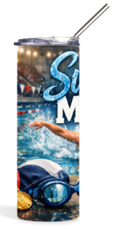 Swim Mom (female) Tumbler